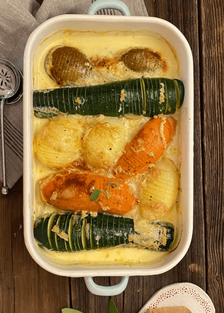 Gratin de légumes au Herve ©APAQ-W