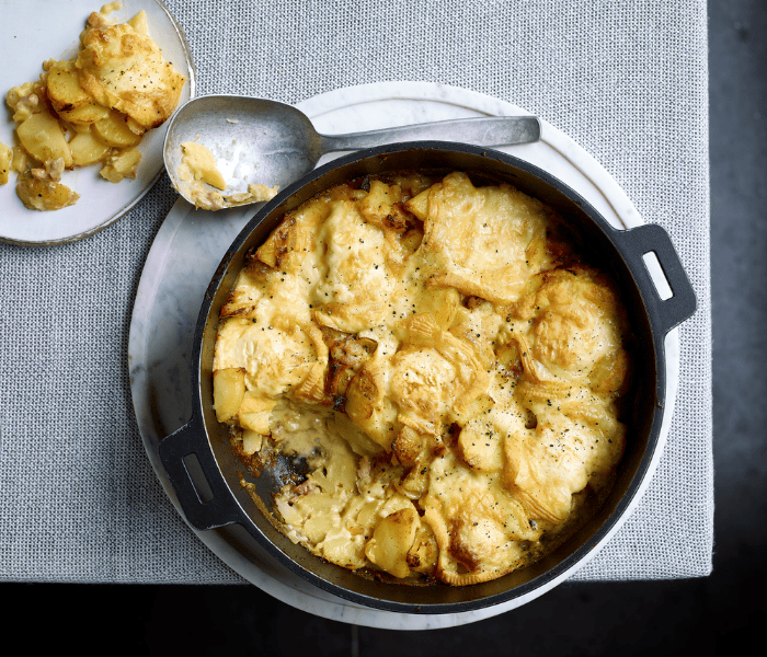 Recette-plat_Herviflette au fromage de Herve AOP ou Tartiflette au Herve AOP