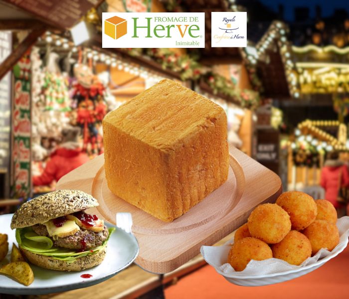 Le Fromage de Herve aux marchés de Noël