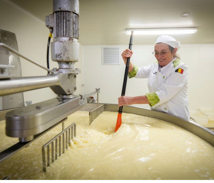 Visite Fromagerie du Vieux Moulin chaque samedi